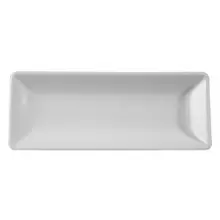 Royal Porcelain - 8.25" Tahara White Rectangle Dish (36 Per Case) - 61103ST0451