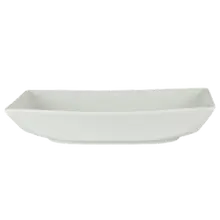 Royal Porcelain - 7.8" x 6.5" Ikon White Rectangle Dish (36 Per Case) - 61104ST0513