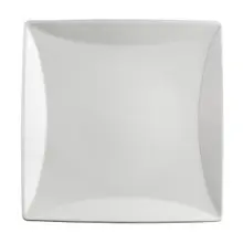 Royal Porcelain - 5.8" x 5.8" Vortex White Square Rim Plate (36 Per Case) - 61105ST0508