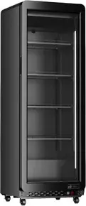 EFI Sales - 21" Black Refrigerator w/ 1 Glass Door - C1-2161GD