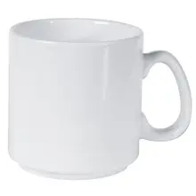 Royal Porcelain - 9 oz Contessa White Mug (36 Per Case) - 61106ST0583