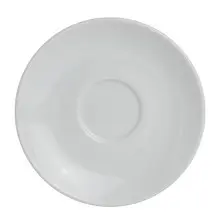 Royal Porcelain - 6.25" Queensberry White Saucer (36 Per Case) - 61107ST0609