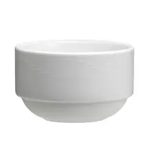 Royal Porcelain - 9.5 oz Avalon White Bouillon Bowl (36 Per Case) - 61131ST0285