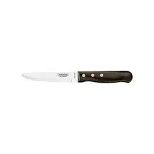 Tramontina - 5" Walnut Handle Jumbo Steak Knife Rounded Tip