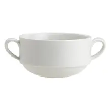 Royal Porcelain - 9.5 oz Cadence White Bouillon W/ Handles (36 Per Case) - 62101ST0666