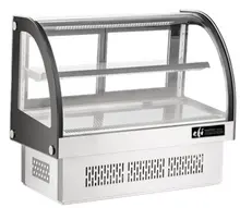 EFI Sales - 36" Refrigerated Drop-In Countertop Display Case w/ Curved Front - CGCM-CT-3633