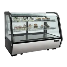 EFI Sales - 60" Refrigerated Countertop Display Case w/ Curved Front - CGCM-CT-6027
