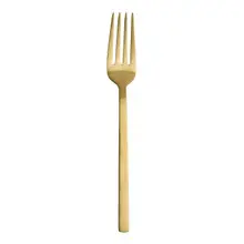 Varick - Lissome 7.25" Brushed Gold Dessert / Salad Fork (12 Per Case) - 5717GP023
