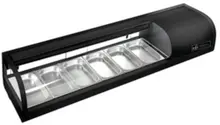 EFI Sales - 61" Black Refrigerated Sushi Merchandiser - CSCM-6113