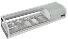 EFI Sales - 54" Stainless Steel Refrigerated Sushi Merchandiser - CSCM-5413S