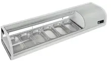 EFI Sales - 72" Stainless Steel Refrigerated Sushi Merchandiser - CSCM-7213S