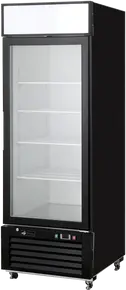 EFI Sales - 27" Black Glass Door Freezer Showcase - FI1-27GDVC