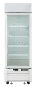EFI Sales - 27" White Glass Door Freezer Showcase - FI1-27GDWVC