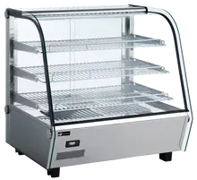 EFI Sales - 27" Stainless Steel Countertop Heated Display Case - HGCM-CT-2727-WH