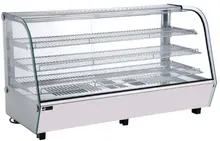 EFI Sales - 48" Stainless Steel Countertop Heated Display Case - HGCM-CT-4827-WH