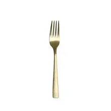 Varick - Malcolm 7.1" Brushed Champagne Gold Dessert / Salad Fork (12 Per Case) - 5733SX023