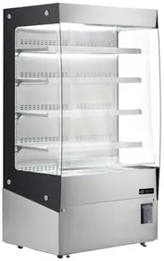 EFI Sales - 46" Heated Open Display Case - HGOCM-4680