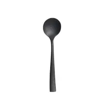 Varick - Malcolm 6.5" Vintage Black Bouillon Soup Spoon (12 Per Case) - 5736SX002