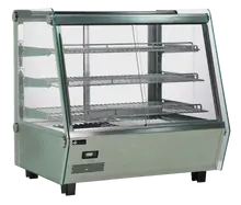 EFI Sales - 48" Countertop Heated Display Case w/ Front & Back Doors - HGSM-CT-4827-SF