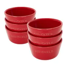Henckels -  6Pc Cherry Red  Ramekin Set (FINAL SALE)