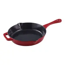 Henckels - 12" Cherry Enameled Cast iron Frypan (FINAL SALE)