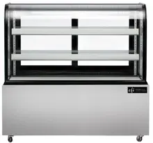 EFI Sales - 48" Neutral Display Case w/ Rounded Top - NDCGRM-4848