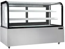 EFI Sales - 72" Neutral Display Case w/ Rounded Top - NDCGRM-7248