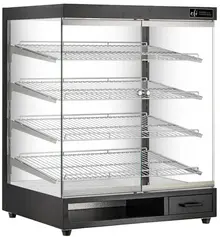 EFI Sales - 32" Black Countertop Display Case - NDCGS-3238