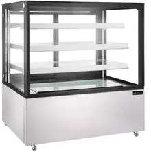 EFI Sales - 73" Neutral Display Case w/ Flat Top - NDCGSM-7356