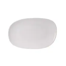 Varick - Cafe Porcelain Bistro 10.75" x 6.6" White Large Oval Plate (24 Per Case) - 6900E5037