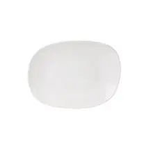 Varick - Cafe Porcelain Bistro 7.3" x 5.25" White Small Oval Plate (24 Per Case) - 6900E5038