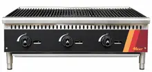 EFI Sales - 36" Natural Gas Lava Rock Charbroiler - HCH36-LV-N