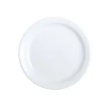Varick - Cafe Porcelain Classic Cafe 8" White Plate NR (24 Per Case) - 6900E5084