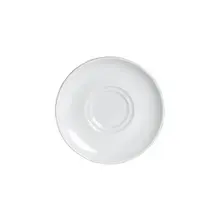 Varick - Cafe Porcelain Classic Cafe 6.25" White Saucer (12 Per Case) - 6900E530
