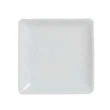 Varick - Cafe Porcelain Pub 3.5" x 3.5" White Square Plate (36 Per Case) - 6900E570