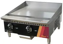 EFI Sales - 24" Natural Gas Griddle w/ Manual Controls - HGM24-N
