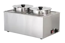 EFI Sales - 2 Round Pots Food Warmer - SA-FWROUND