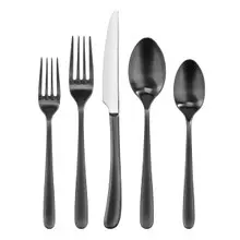 Cangshan - Black Rain II 20PC Flatware Set