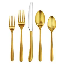 Cangshan - Gold Rain II 20PC Flatware Set