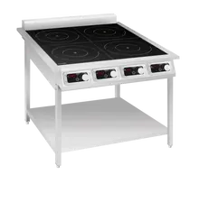 Eurodib - Freestanding 4 Burner Commercial Induction Cooktop - FCI435OS1PH