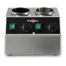 Krampouz - Double Tank Chocolate/Sauce Warmer - BECID2AS