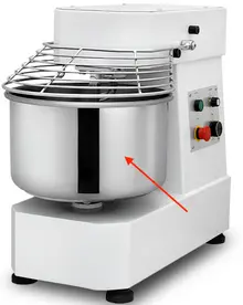 Eurodib - 20 Qt Bowl for LB20T Spiral Mixer - LB20T2