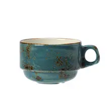Steelite - Craft 3.5 oz Blue Slimline Stacking Cup (36 Per Case) - 11300234