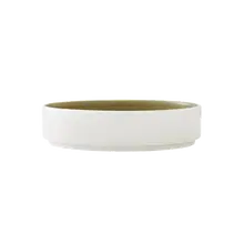 Steelite - Nyx 6.5" x 1.5"  Olive Stacking Tray (12 Per Case) - 12200560
