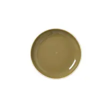 Steelite - Nyx 6" Olive Nordic Coupe Plate (12 Per Case) - 12200630