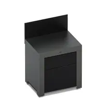 ENO - MODULO Cargo Grey Worktop w/ 2 Drawers - PMOD7011