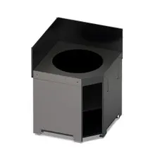 ENO - MODULO Cargo Grey Corner Cabinet for Kamado - PMOD7009