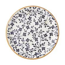 Steelite - Impressions 10" Flora Blue Plate (12 Per Case) - 18000566