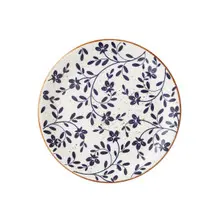 Steelite - Impressions 8" Flora Blue Plate (12 Per Case) - 18000567