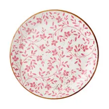 Steelite - Impressions 10" Flora Pink Plate (12 Per Case) - 18010566